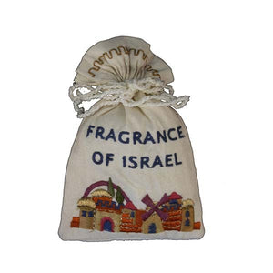 Embroidered Spice Bag - Jerusalem