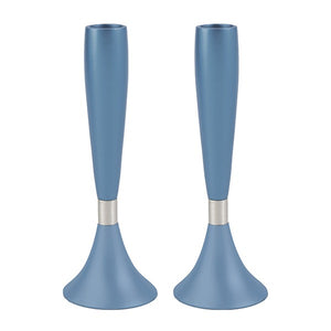 Medium Candlesticks - Blue