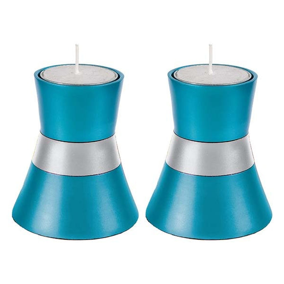Small Candlesticks - Turquoise