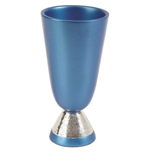 Kiddush Cup & Hammer Work - Blue