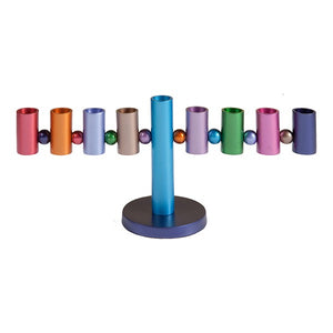 Hanukkah Menorah - Multicolored