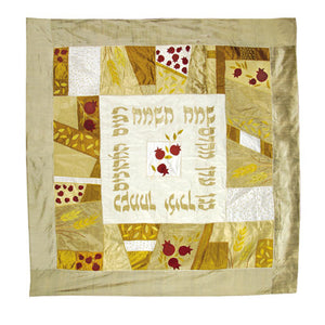 Huppah - Raw Silk Appliqued