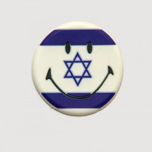 Israeli Flag Smiley Magnet