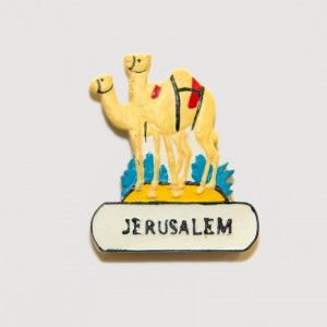 Jerusalem Camel 3D Magnet
