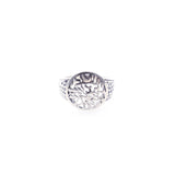 Shema antique letters stamp - Sterling Silver Ring