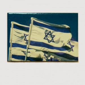 Israeli Flags Magnet