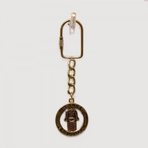 Evil Eye Hamsa Spinning Keychain