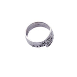 Shema - Sterling Silver Spiral Ring