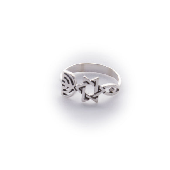 Grafted in Sterling Silver Ring