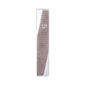 Mezuzah - Geometric - Magen David - Aluminium & Stainless Steel