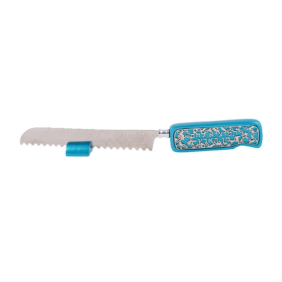 Knife & Metal Cutout - Turquoise