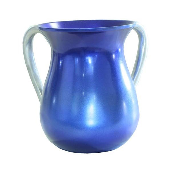 Netilat Yadayim Cup - Aluminium - Blue
