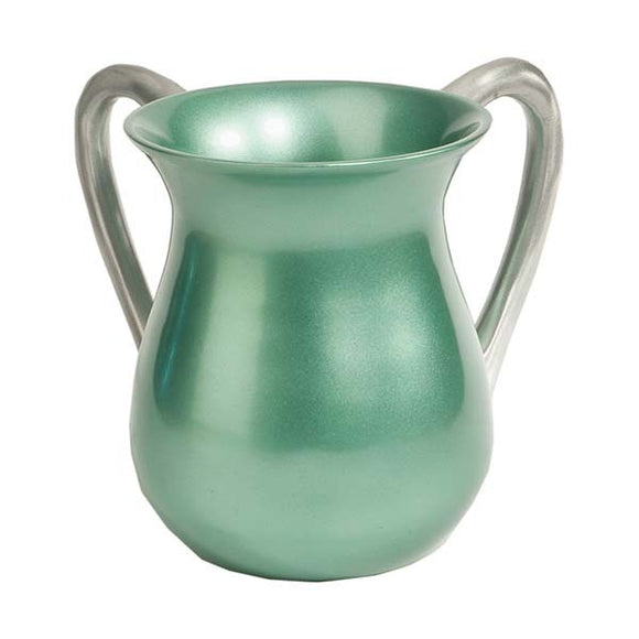 Netilat Yadayim Cup - Aluminium - Green