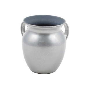 Small Netilat Yedayim Cup - Stainless Steel - Silver