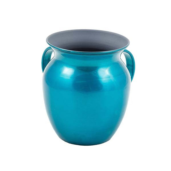 Small Netilat Yedayim Cup - Stainless Steel - Turquoise