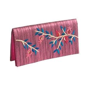 Evening Bag & Embroidery Purple