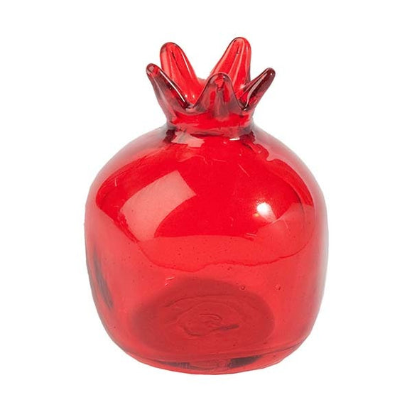 Pomegranate - Glass - Large - Red
