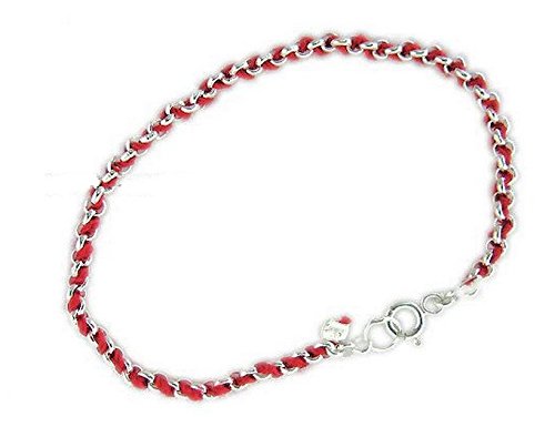 Red String 925 Sterling Silver Bracelet