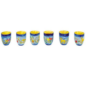 Set Of 6 Cups - Oriental