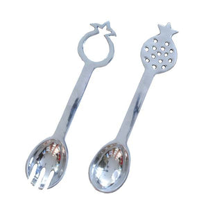 Salad Spoon Set - Pomegranate