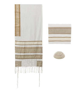 Tallit - Different Fabrics - Browns