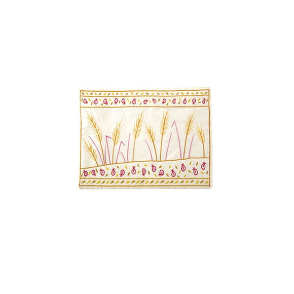 Tefillin Bag - Machine Embroidery - Wheat