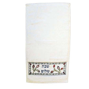Towel - Pomegranates "Shabbat Shalom"