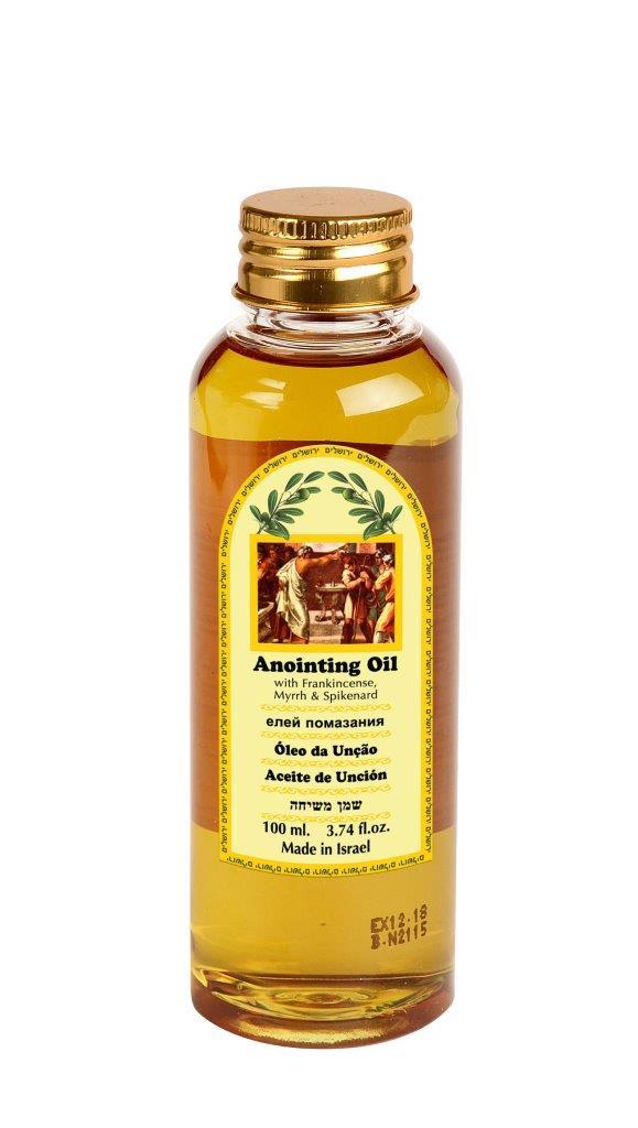 Anointing Oil PET - Frankincense, Myrrh and Spikenard 100 ml - The Peace Of God