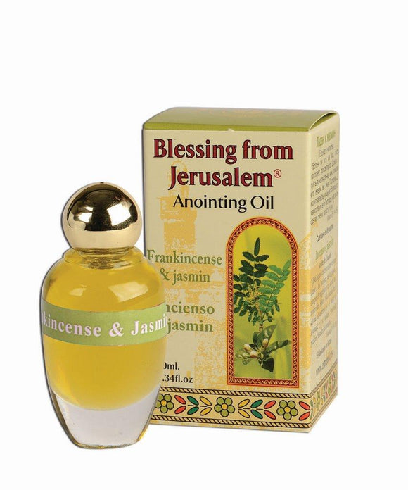 Blessing From Jerusalem Anointing Oil - Frankincese and Jasmin 12 ml - The Peace Of God