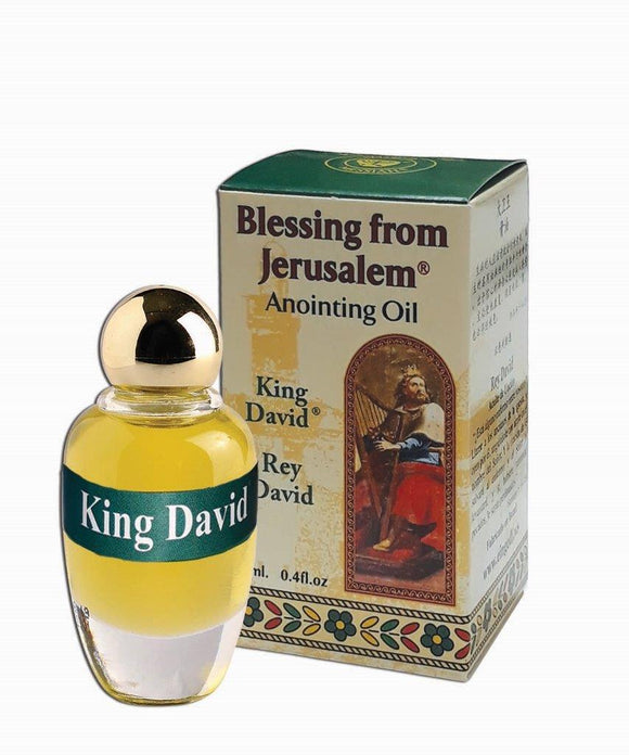 Blessing From Jerusalem Anointing Oil - King David 12 ml - The Peace Of God