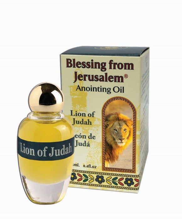 Blessing From Jerusalem Anointing Oil - Lion of Judah 12 ml - The Peace Of God