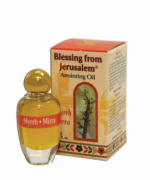 Blessing From Jerusalem Anointing Oil - Myrrh 12 ml - The Peace Of God