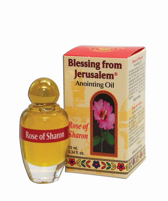 Blessing From Jerusalem Anointing Oil - Rose of Sharon 12 ml - The Peace Of God